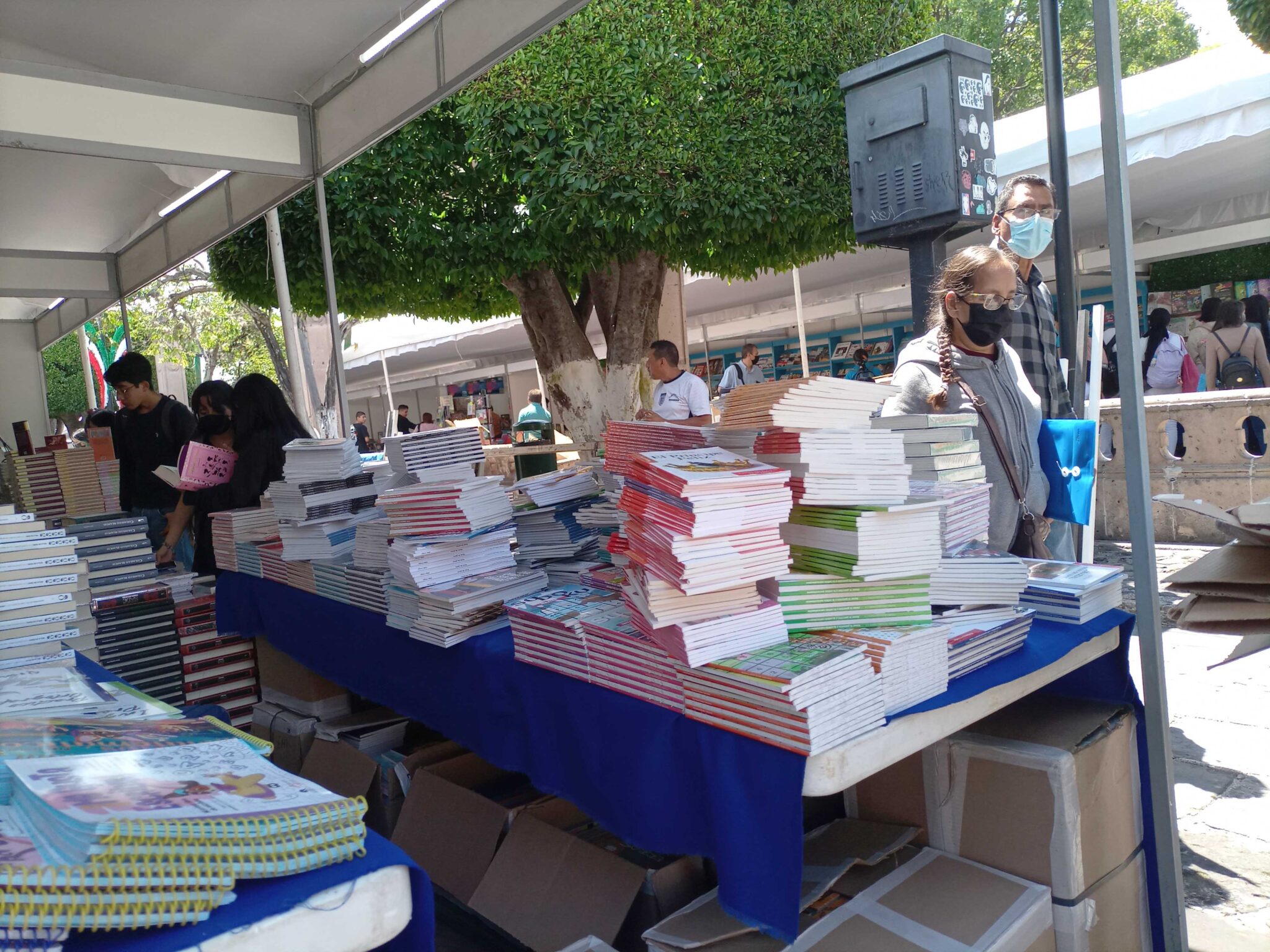 Feria Internacional del Libro en Morelia 2022. La Polaca Mich